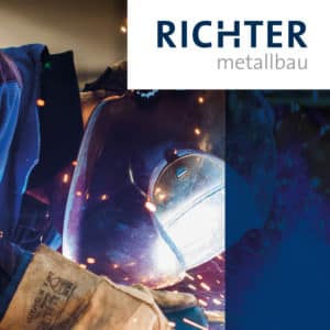 Richter Metallbau gestaltet von team4media - Ihre Werbeagentur aus Osnabrück